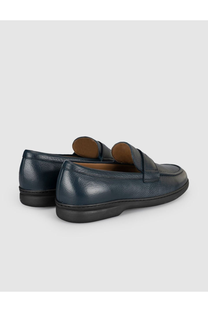 Cabani Shoes Chaussures Loafer en Cuir Véritable pour Homme Bleu marine - Bleu marine