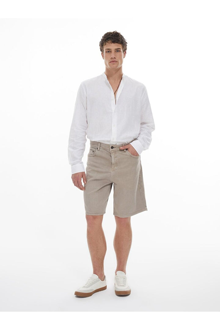 LTB Jean Wendell coupe décontractée taille haute Bermuda