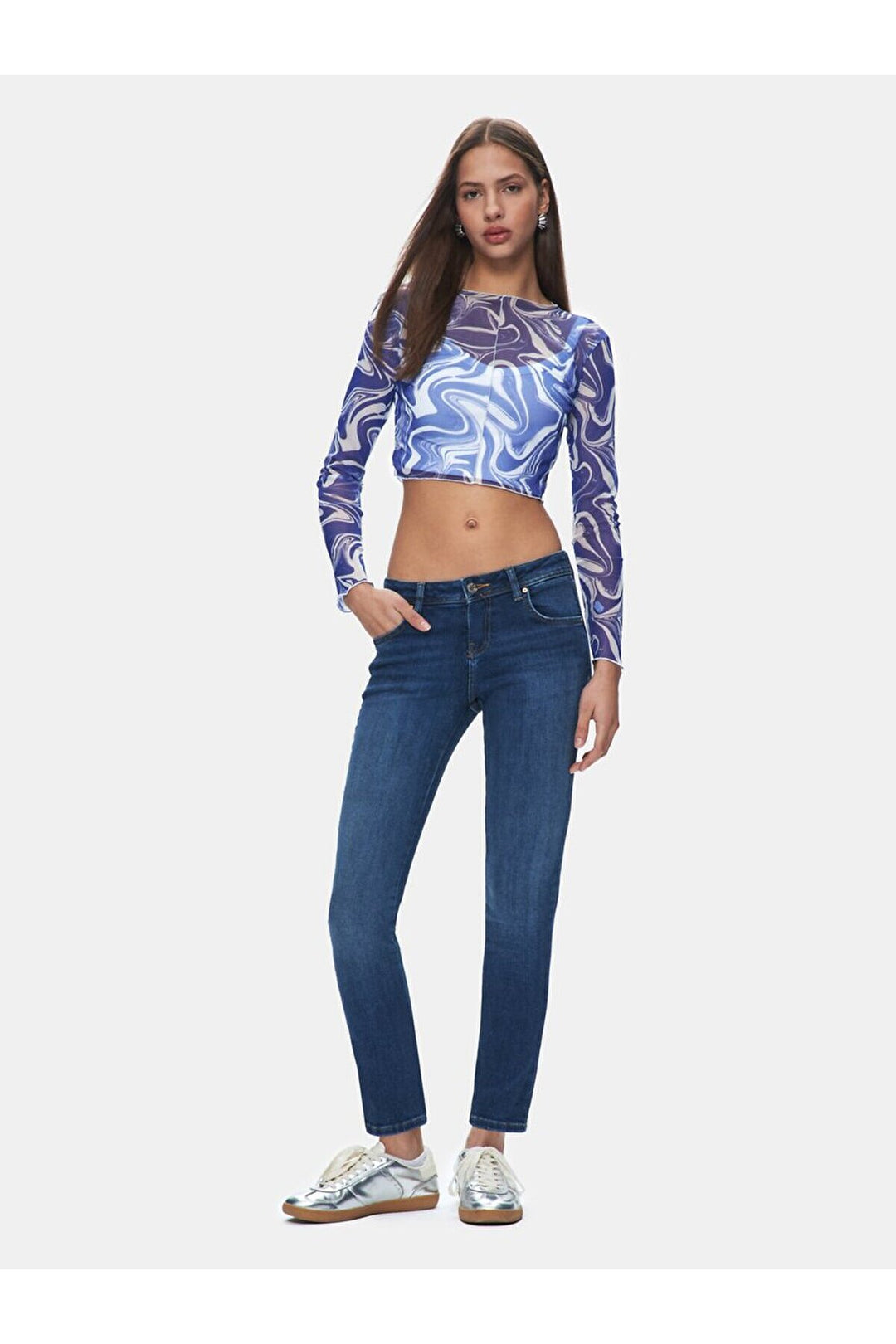LTB Pantalon skınny Alessia Low Rıse