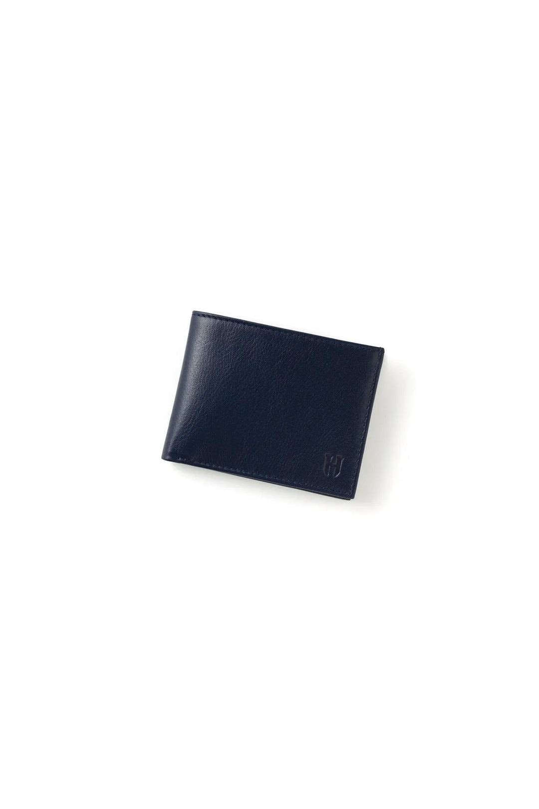 helmbrook Portefeuille en Cuir Véritable Homme Multi-Baie RFID Protégé Dean Bleu Marine