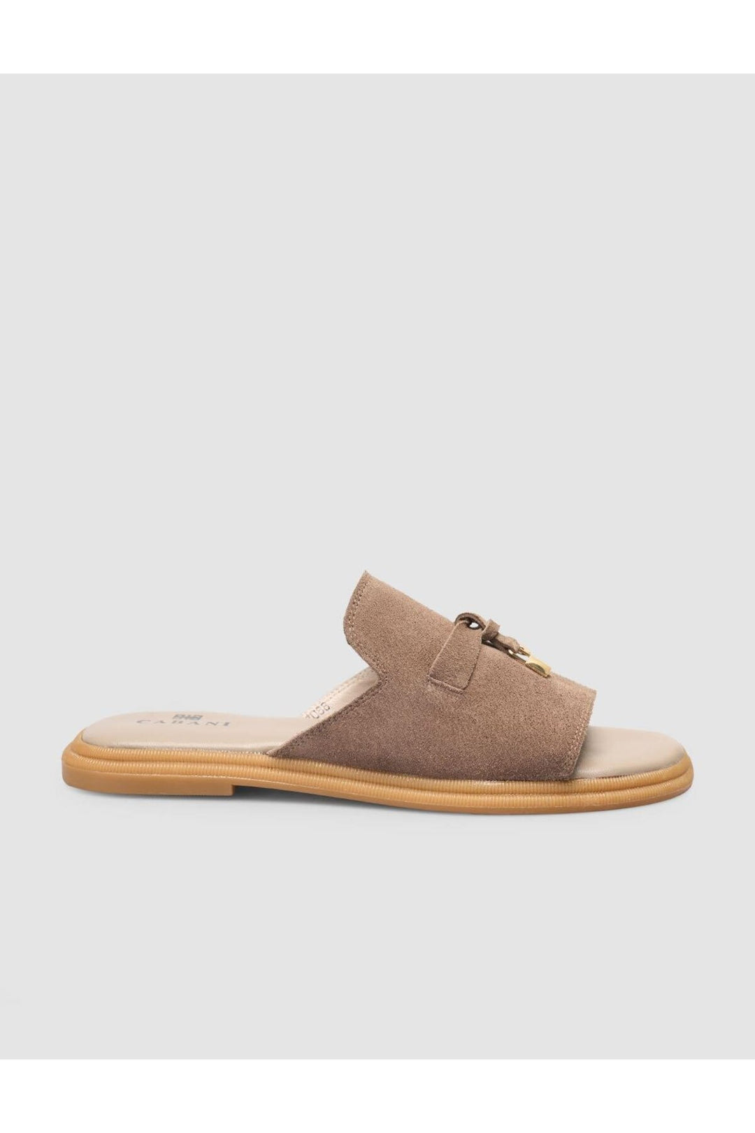 Cabani Shoes %100 Cuir véritable Sandales femmes marron - Marron