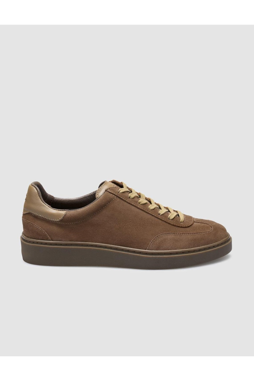 Cabani Shoes %100 Cuir véritable Chaussures de sport pour hommes en daim tabac - Multicolore