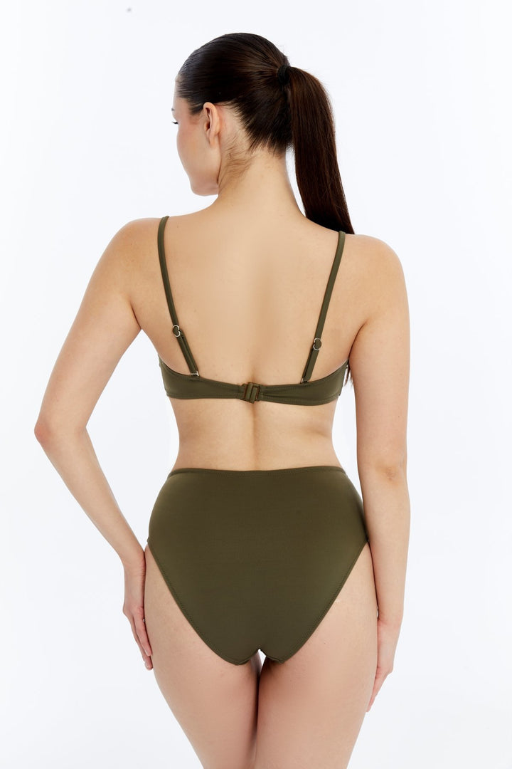 Lovely Things THERESA Bas de bikini - Kaki