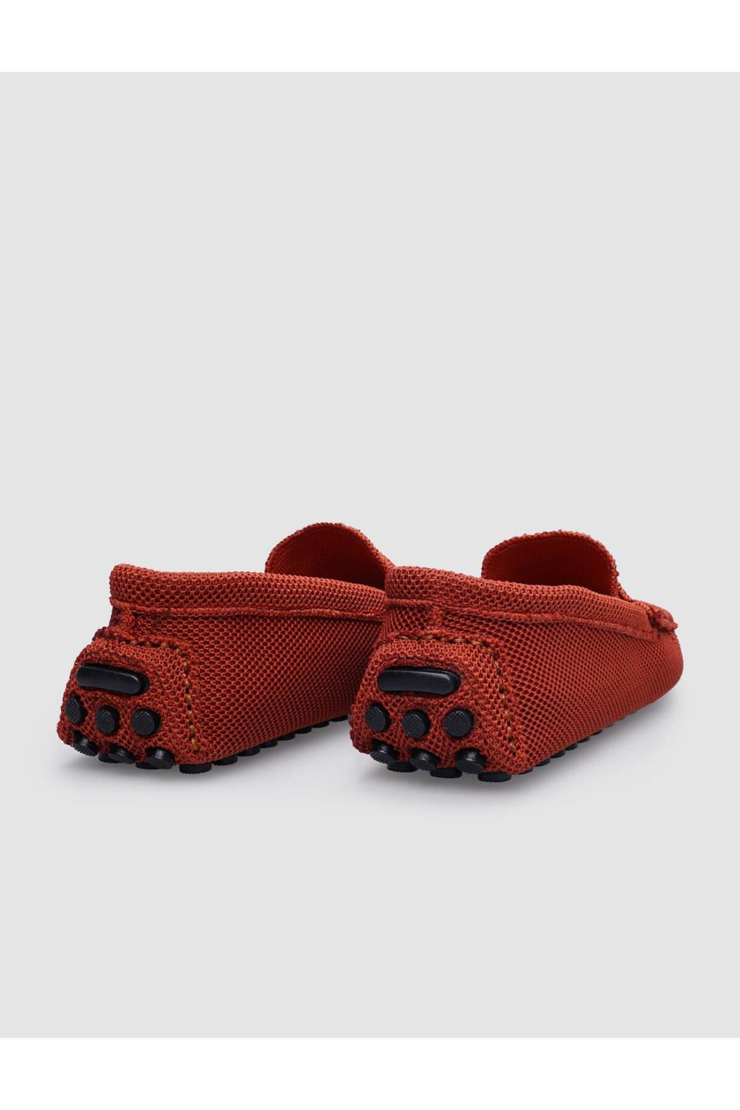 Cabani Shoes Tricot Orange Homme Loafer - Orange