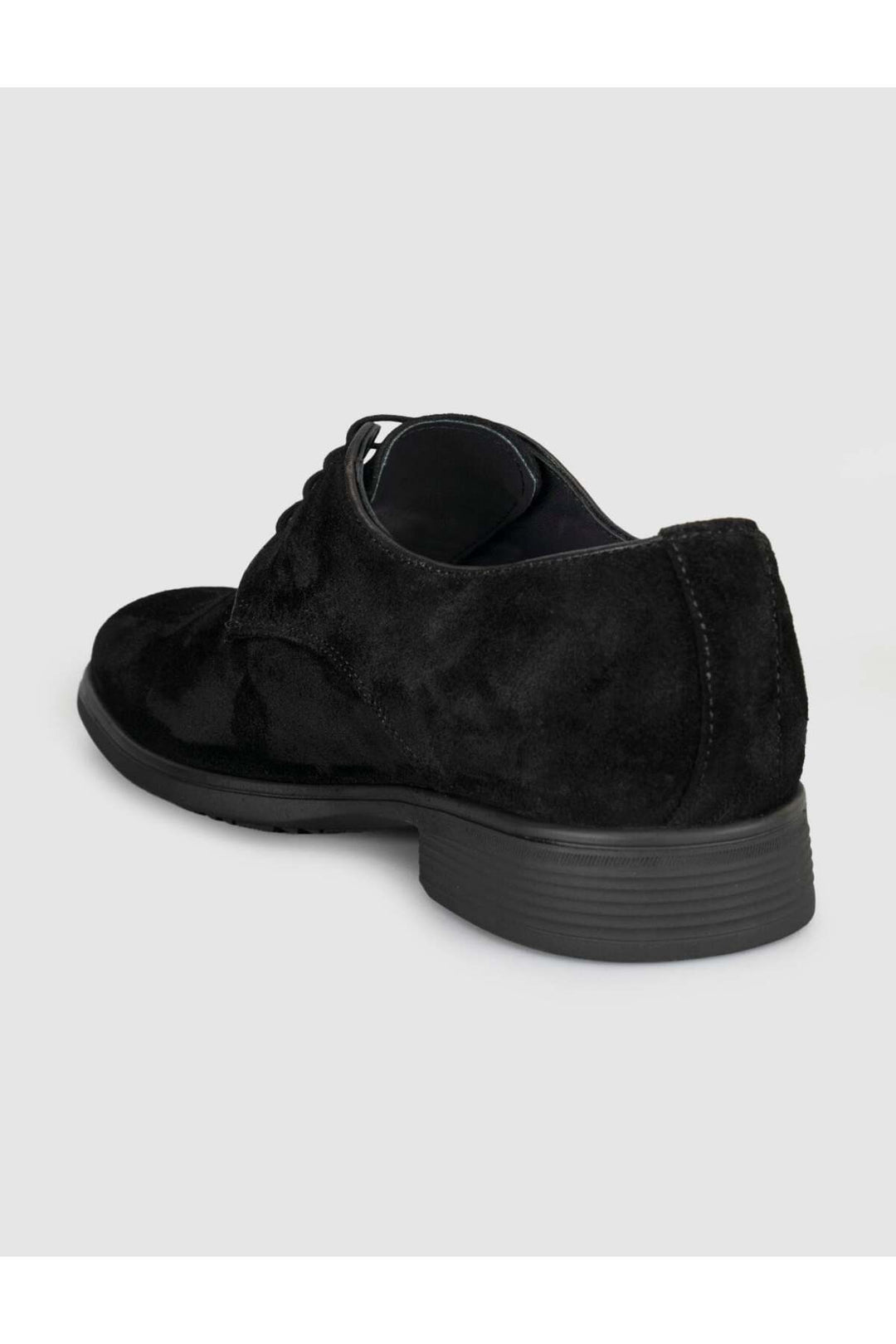 Cabani Shoes Chaussures classiques pour hommes en cuir véritable suédé noir - Multicolore