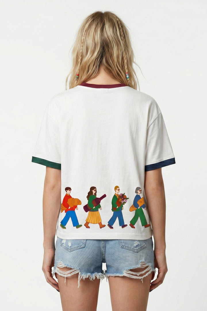 Hipnotico T-shirt Walkers - Multicolore