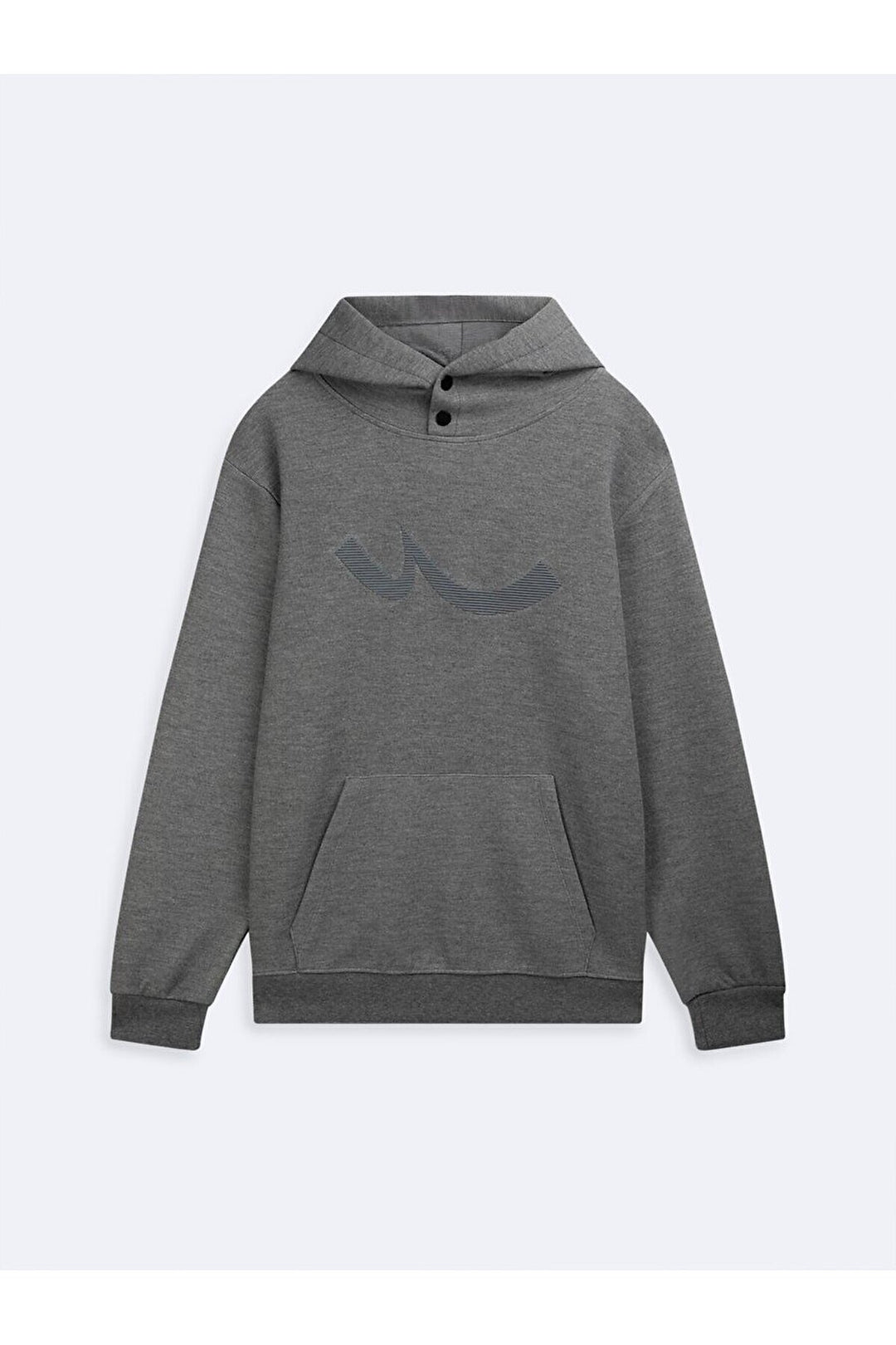 LTB Sweat-shirt anthracite à capuche et manches longues