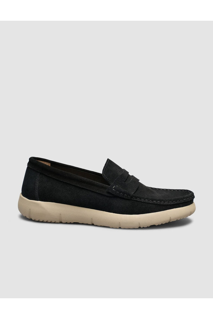 Cabani Shoes Chaussures Loafer pour Homme en Cuir Véritable Noires - Multicolore