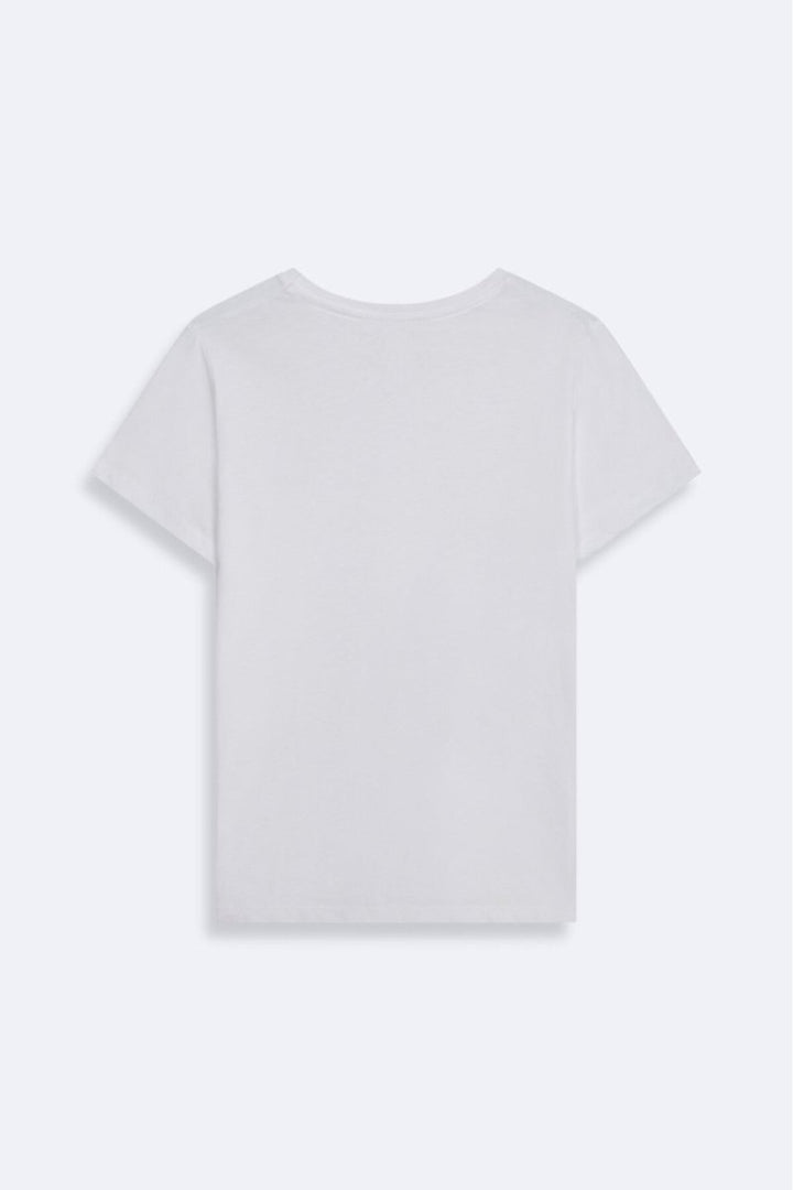 LTB T-shirt blanc Basic Minimal - Blanc
