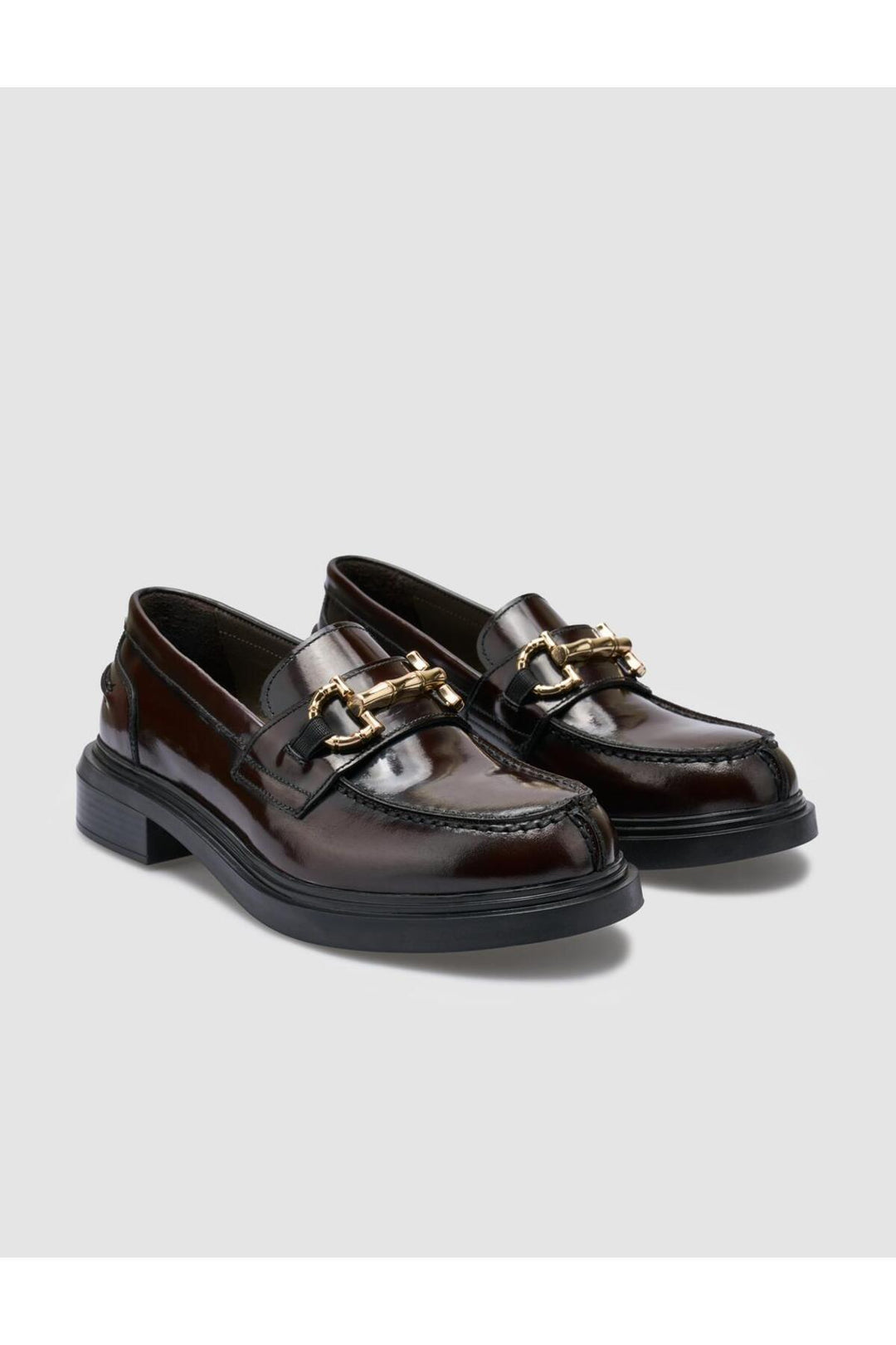 Cabani Shoes %100 Cuir véritable Chaussures de ville pour femmes Bordeaux - Bordeaux