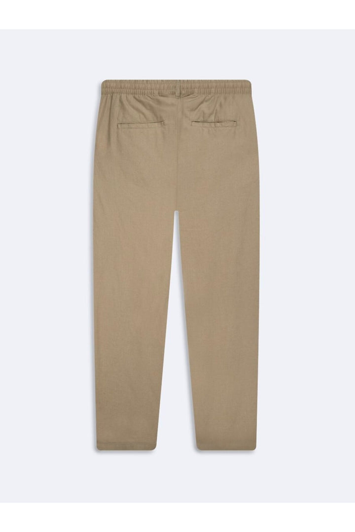 LTB Pantalon beige basique à jambe rétrécie - Beige
