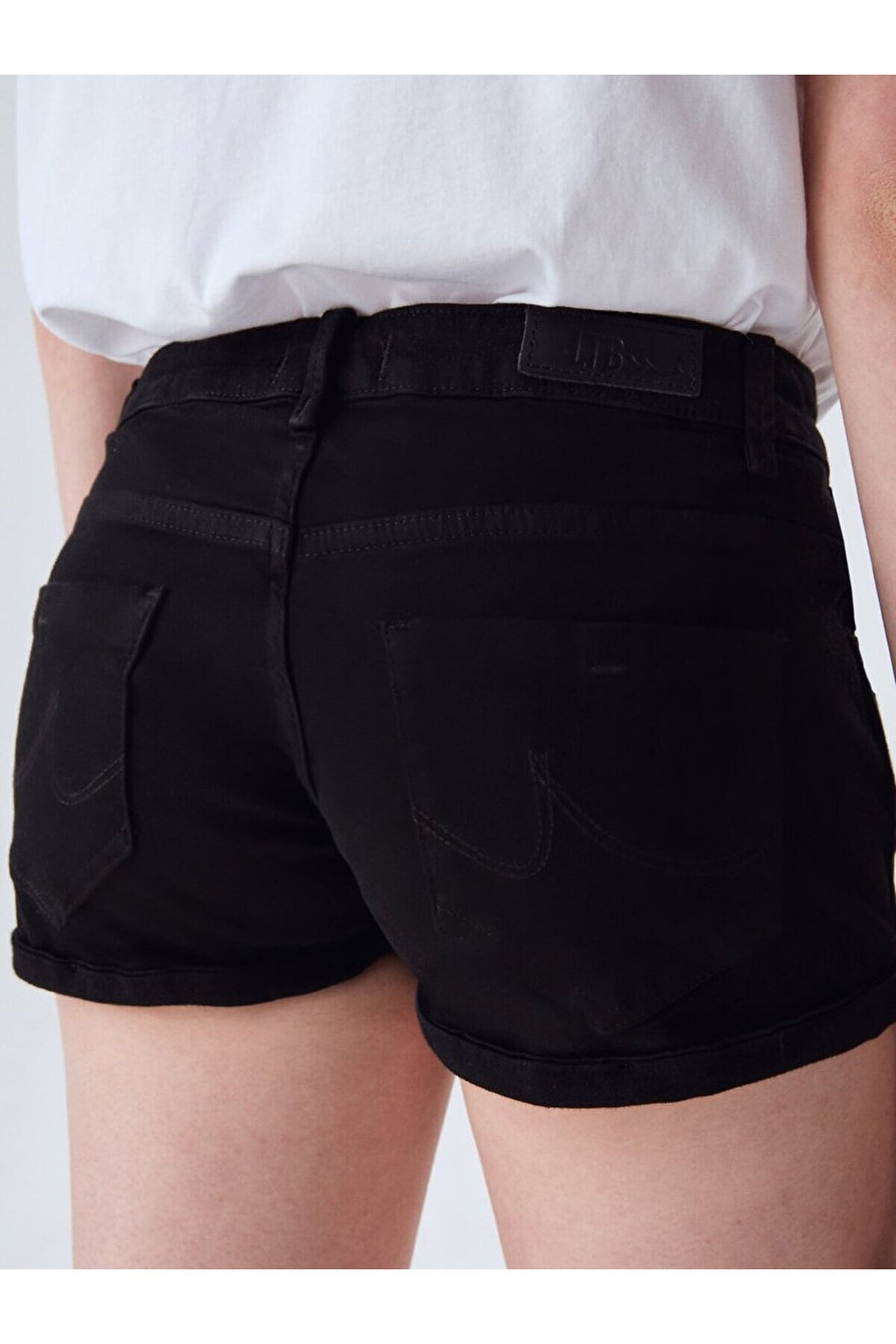 LTB Short Jean Judy Taille Basse - Noir