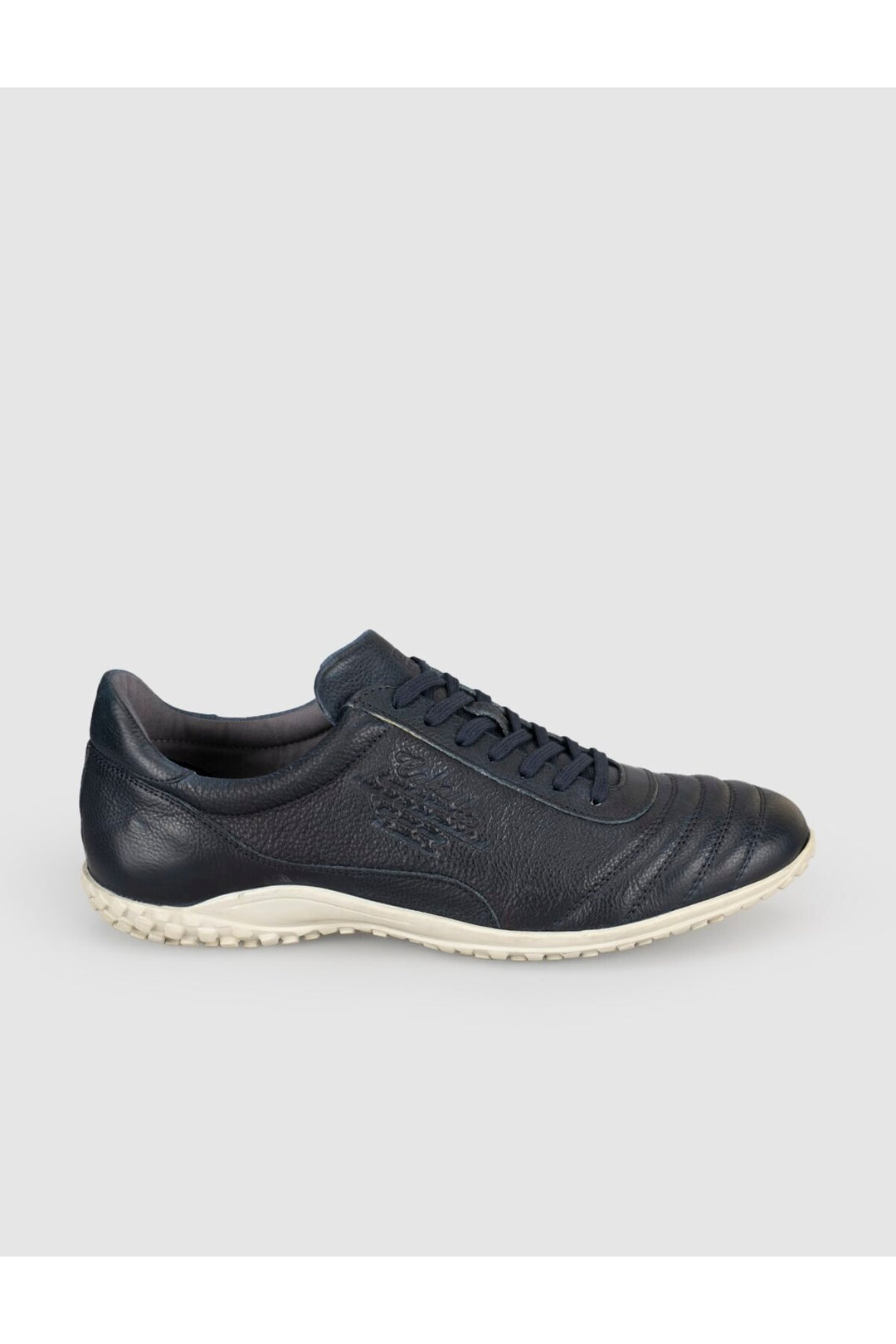 Cabani Shoes Chaussures de padel quotidiennes pour hommes en cuir véritable bleu marine - Multicolore
