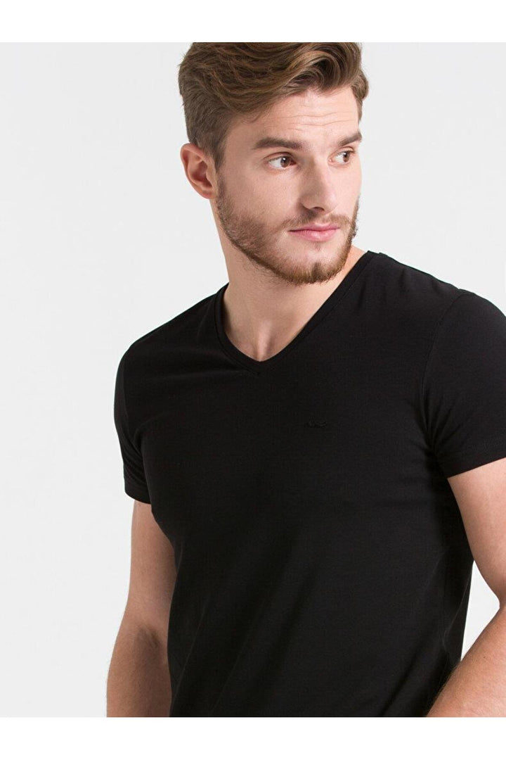 LTB T-shirt à manches courtes avec col en V et manches courtes ASYON-X pour femme 1224800406089