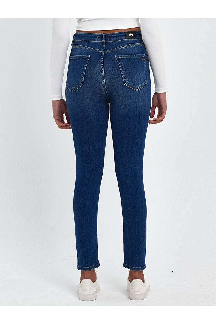 LTB Marcella X Lorena Wash Jean Femme - Moyen Bleu_
