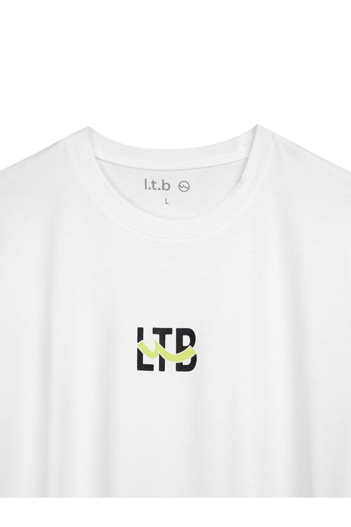LTB T-shirt blanc avec logo imprimé - Blanc