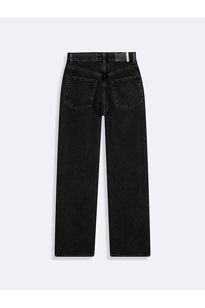 LTB Pantalon en jean coupe droite à taille haute Vanetta