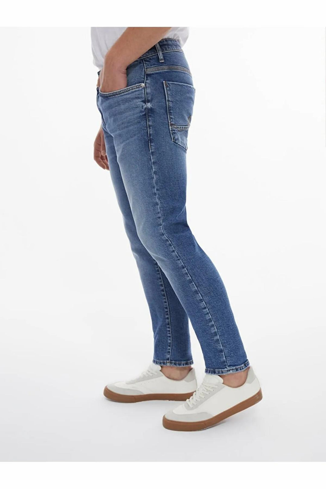 LTB Joshua Olıvı Wash Pantalon en Jean pour Homme - orta Bleu_55443