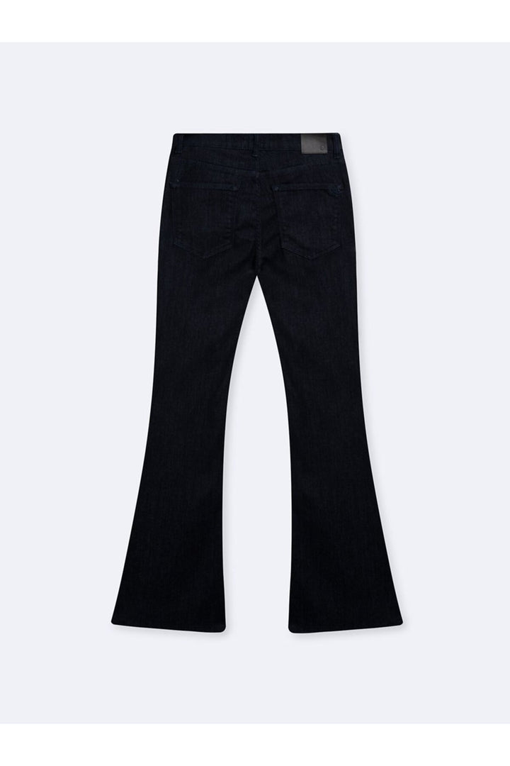 LTB Pantalon en jean à taille haute à pattes d'éléphant Noëlıa Dark Indigo - dark Indigo