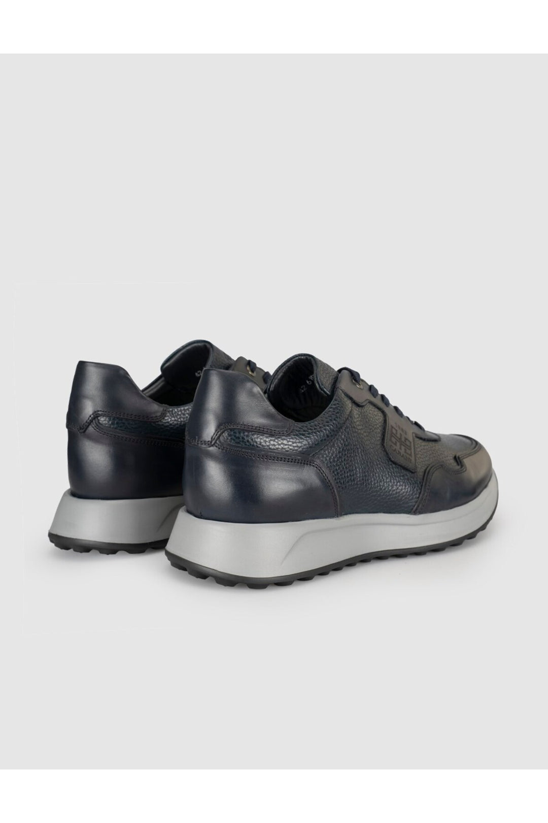 Cabani Shoes Bleu marine Homme Véritable cuir Sneaker Chaussures - Bleu marine