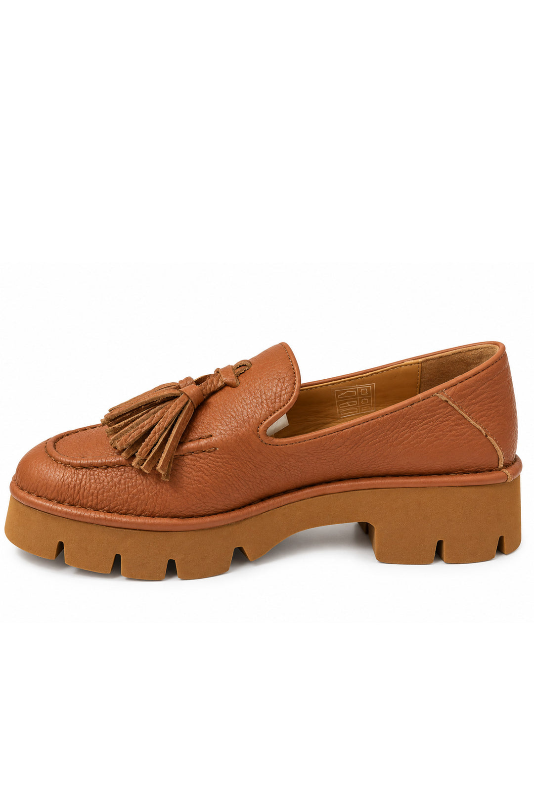 Wavelys ZAYN Chaussures Loafers Élégantes en Cuir Suédé Véritable pour Femmes - Orange