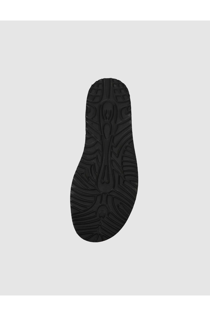 Cabani Shoes Sandales en cuir noir pour homme avec boucle - Noir