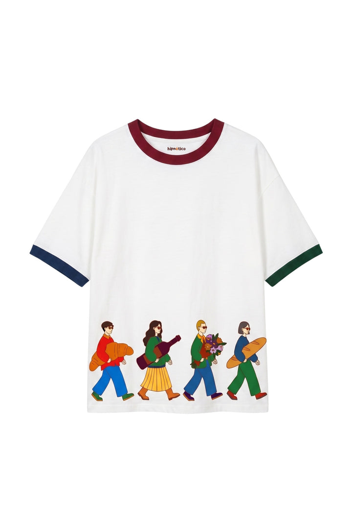 Hipnotico T-shirt Walkers - Multicolore