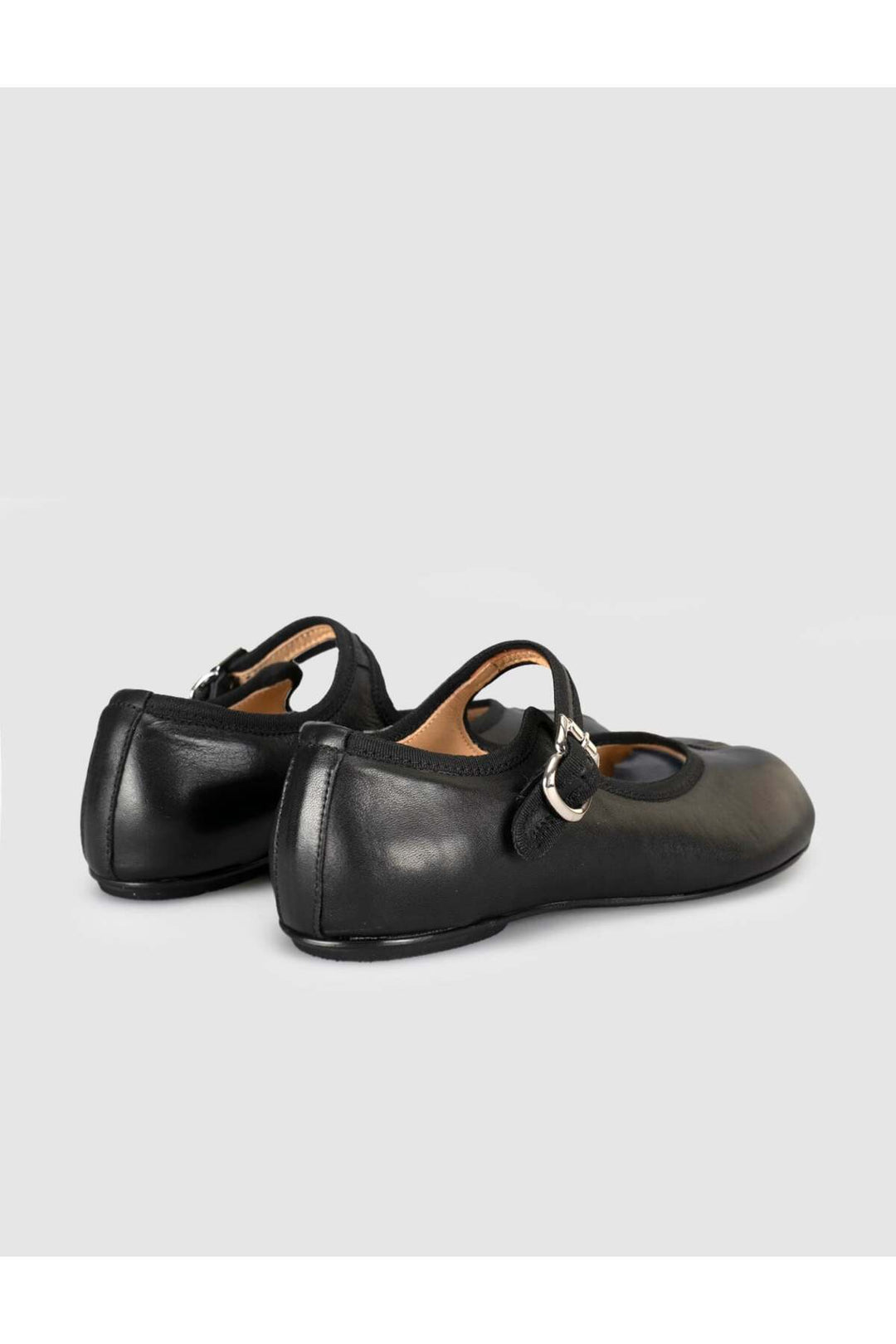 Cabani Shoes Ballerines à bout rond avec boucle noire - Multicolore