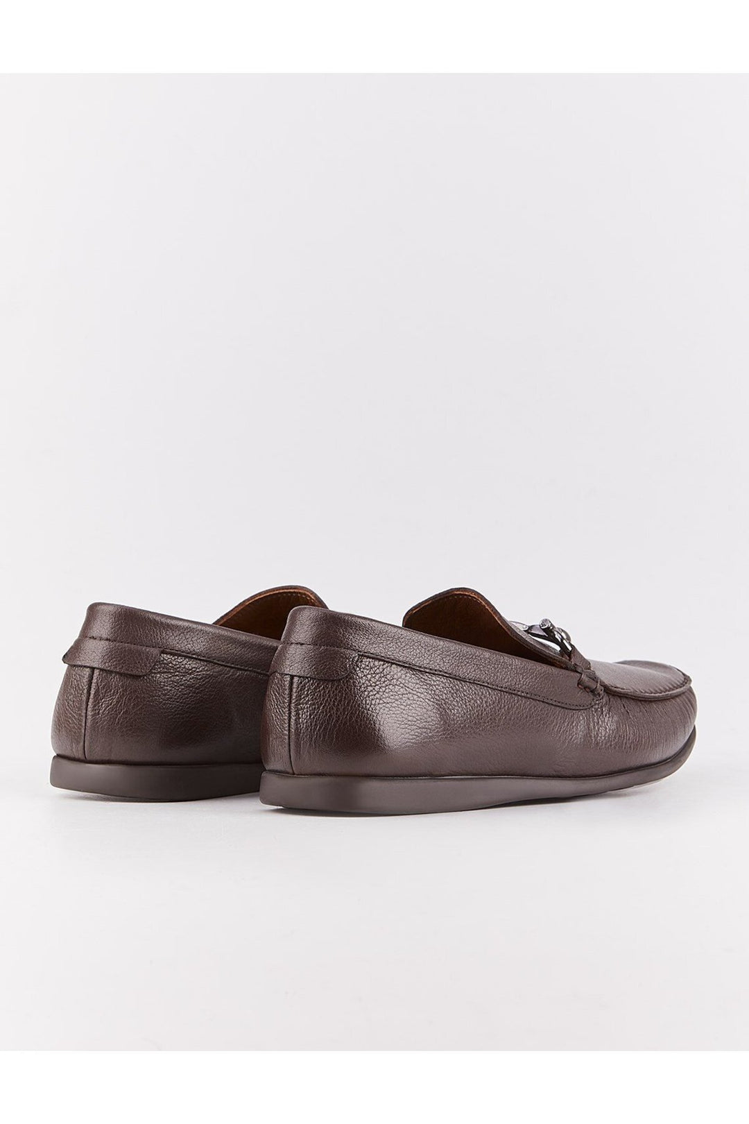 Cabani Shoes Mocassins pour hommes en cuir véritable marron - Marron