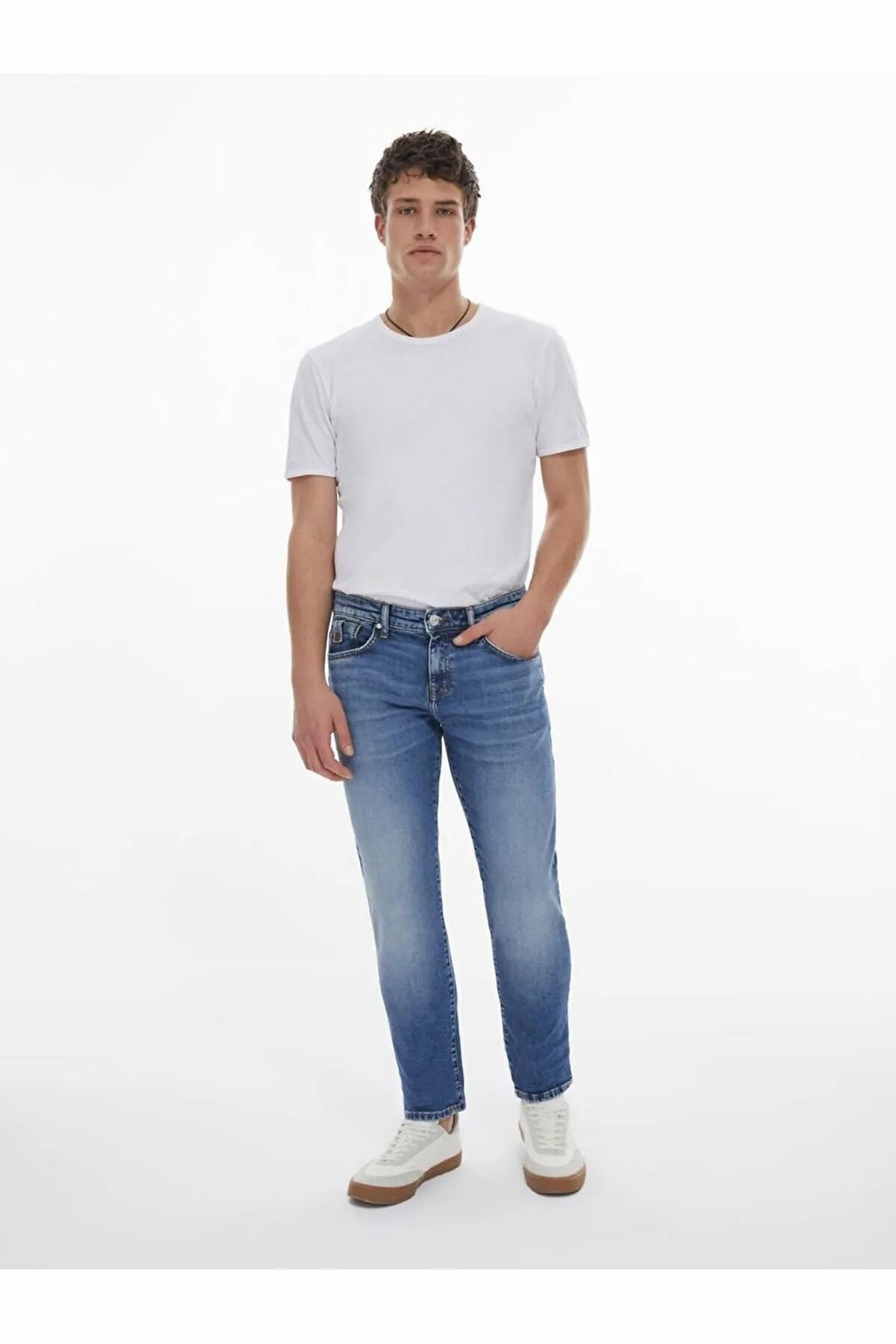 LTB Joshua Olıvı Wash Pantalon en Jean pour Homme - orta Bleu_55443