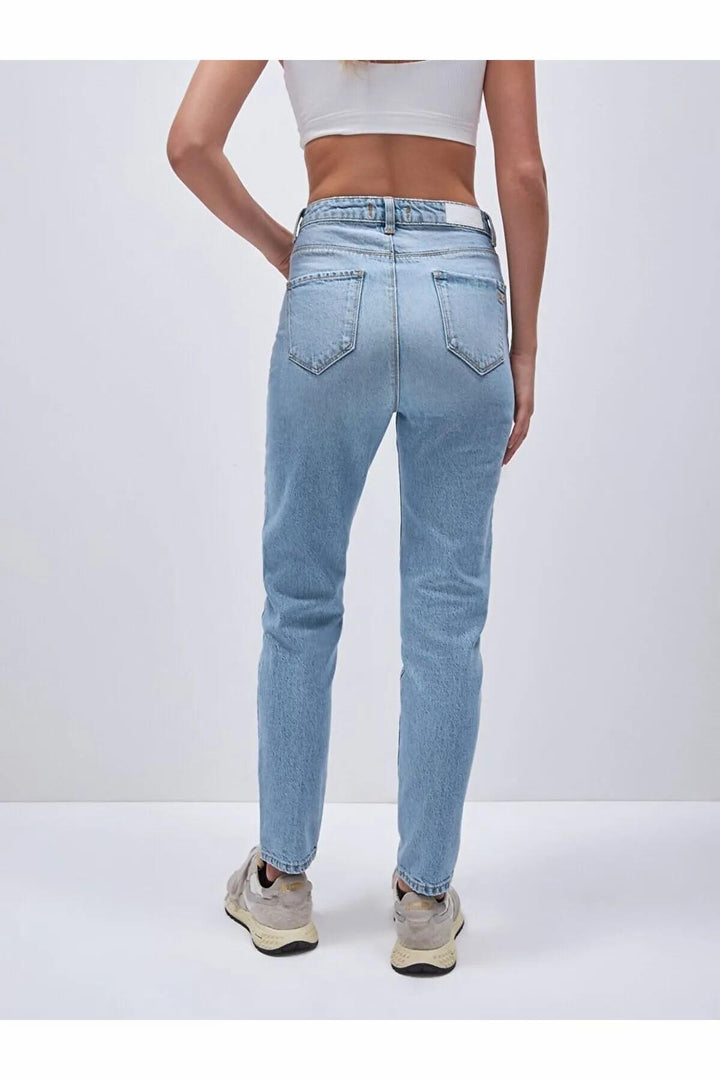 LTB Dores Vıole Wash Pantalon en Jean Femme - Clair Bleu_