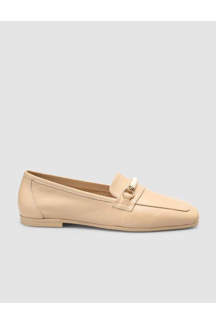 Cabani Shoes %100 Cuir véritable Mocassin femme Vison - Vison
