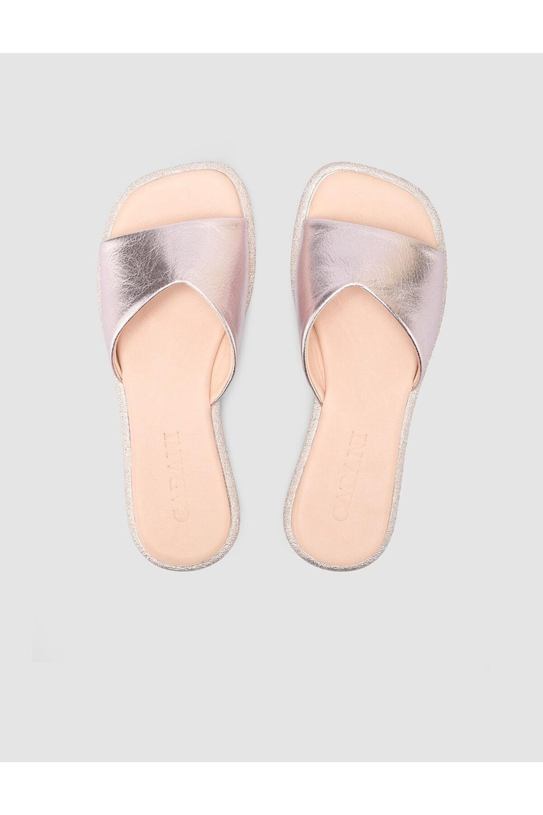 Cabani Shoes %100 Cuir véritable Sandales femmes Rose - Rose