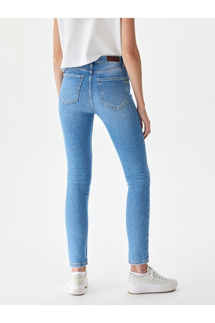 LTB Pantalon Slim Ronna X Mi-Douceur - orta Bleu_