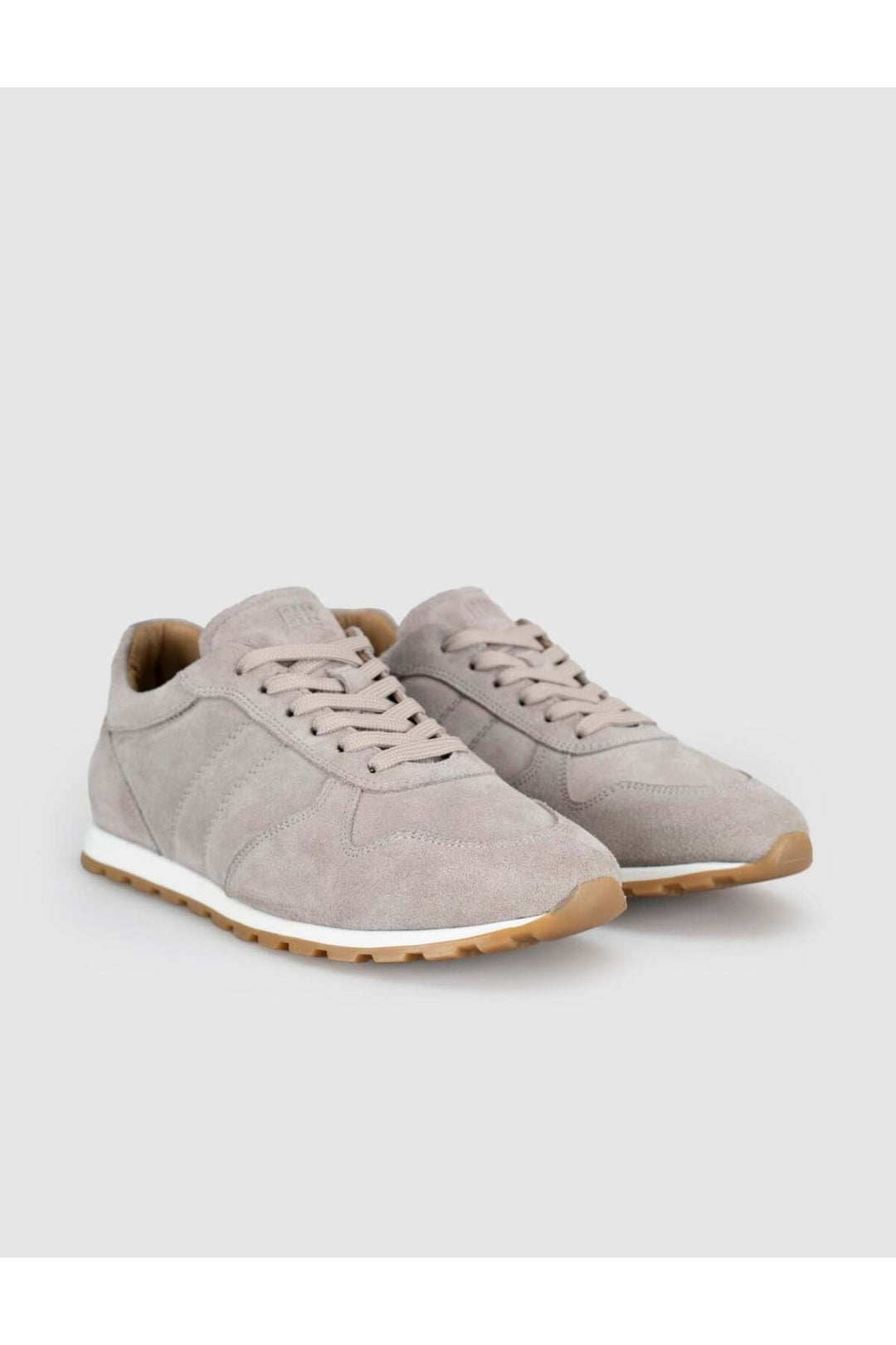 Cabani Shoes Baskets femme en cuir suédé gris - Gris