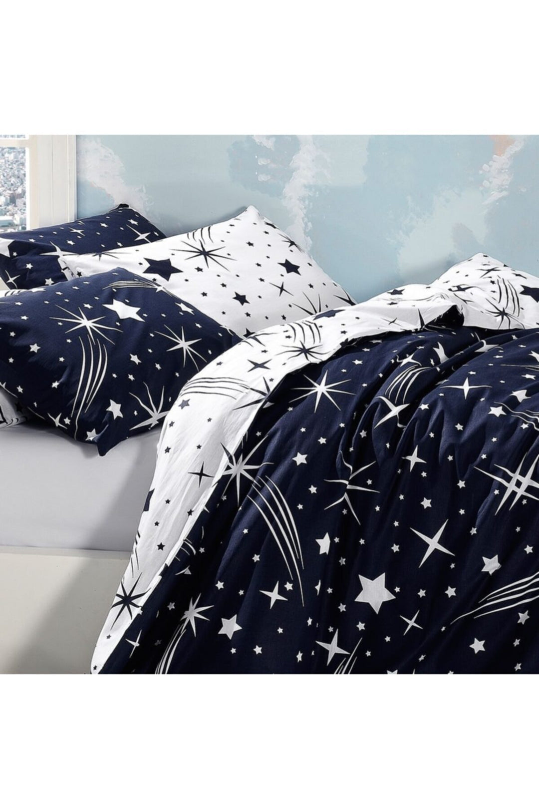 Maxhomen Ensemble de literie une personne Falling Star