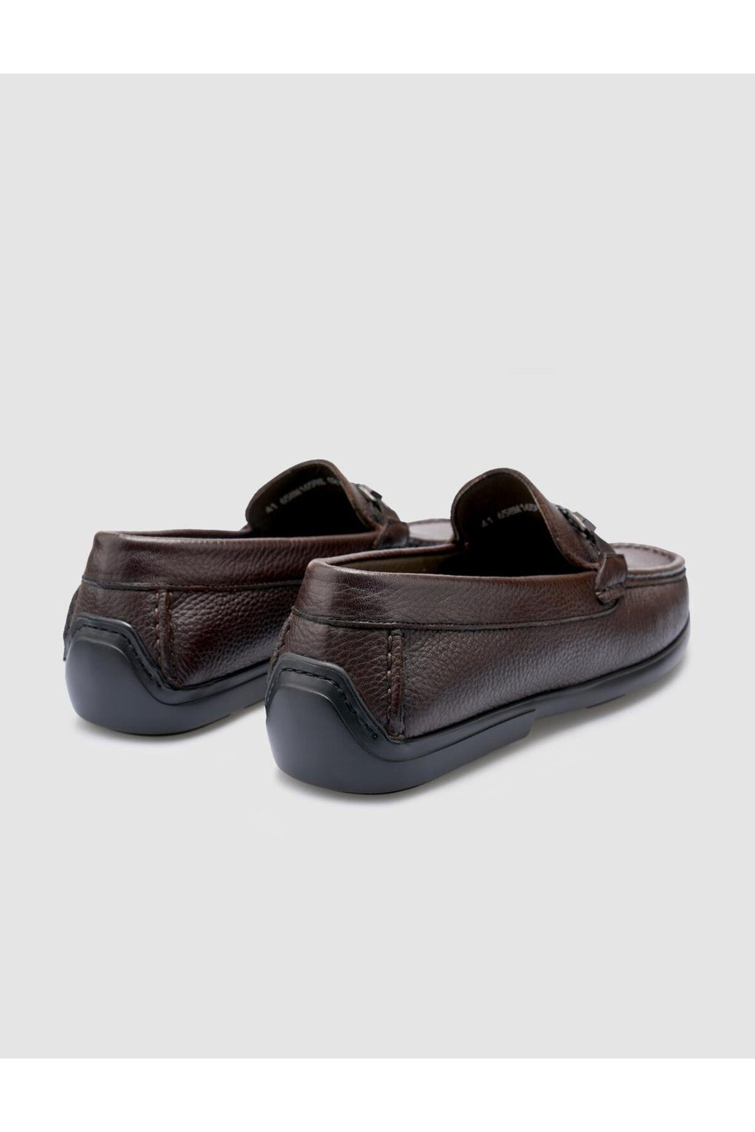 Cabani Shoes %100 Cuir Véritable Mocassins Pour Hommes Avec Détail Boucle Marron - Multicolore