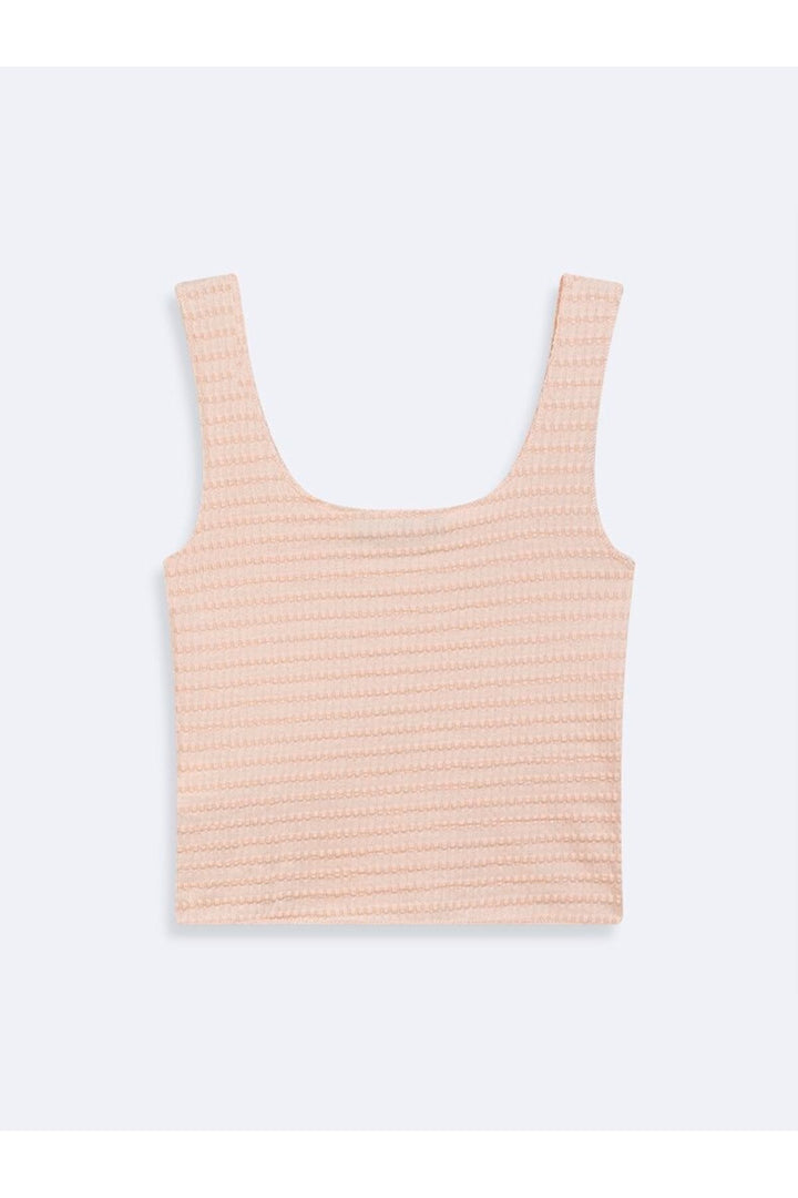 LTB Singlet mixte à fines rayures et bretelles