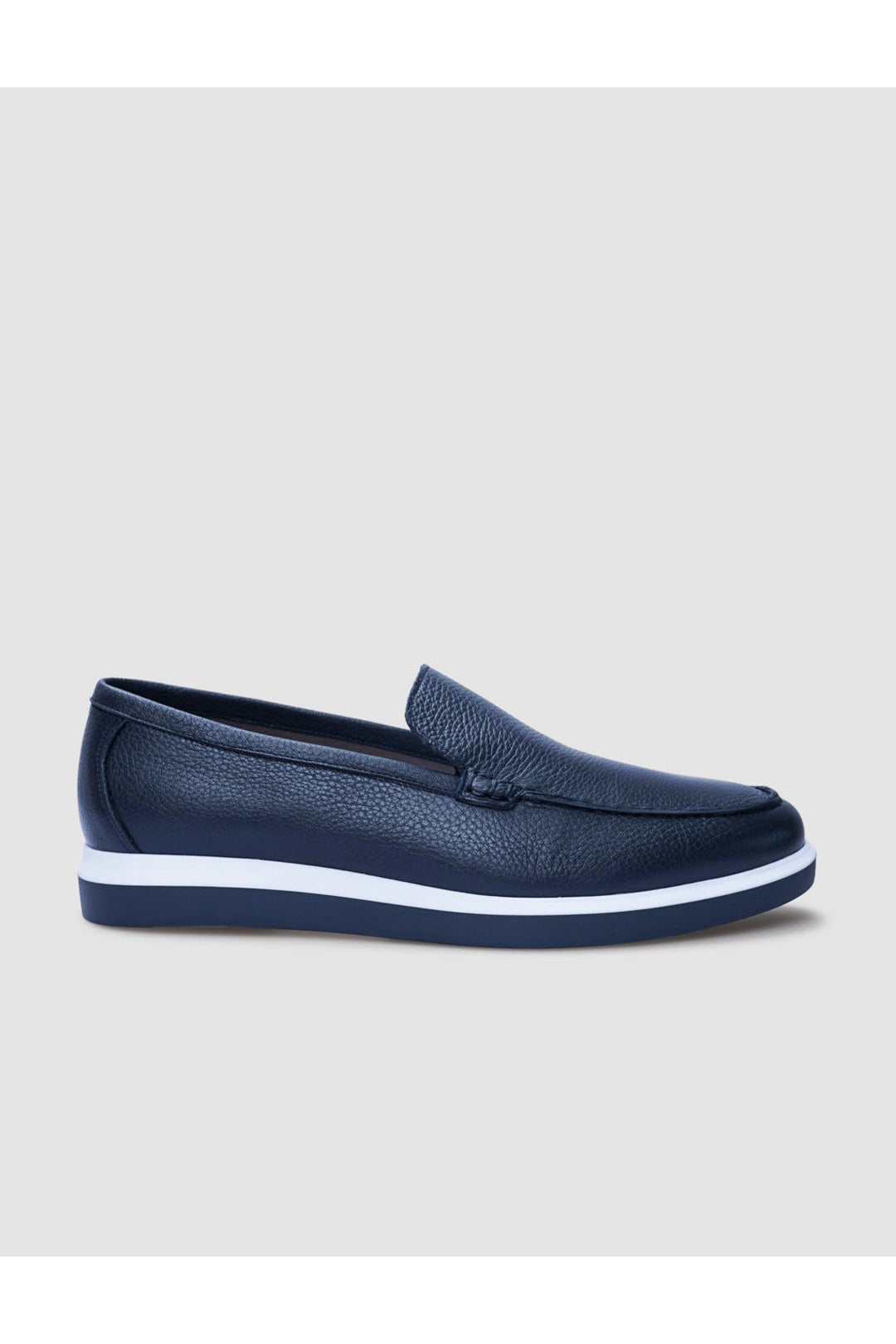 Cabani Shoes Chaussures de ville pour hommes en cuir véritable bleu marine - Bleu marine