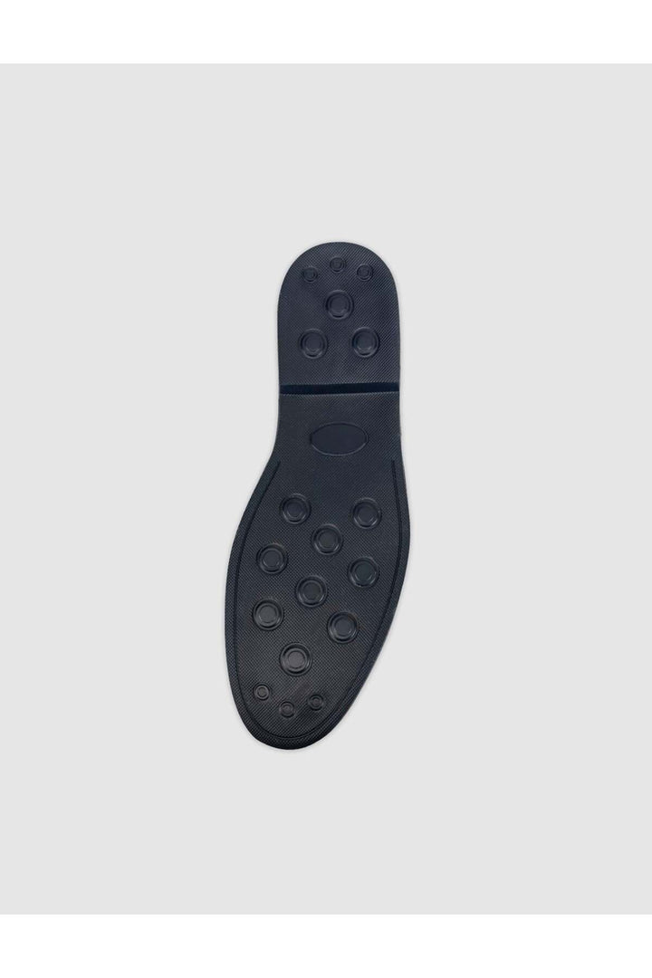 Cabani Shoes Chaussures de ville pour hommes en cuir véritable à motif crocodile bleu marine - Bleu marine
