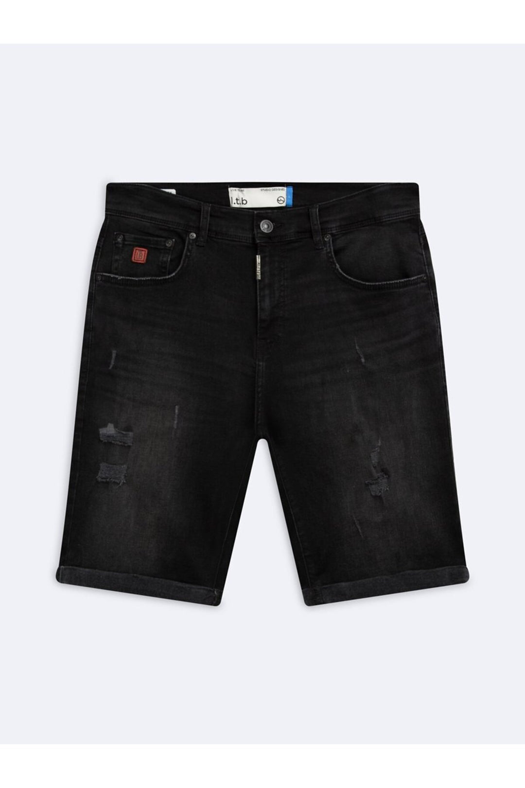LTB Bermuda en denim mi-bleu Nestor A - Bleu
