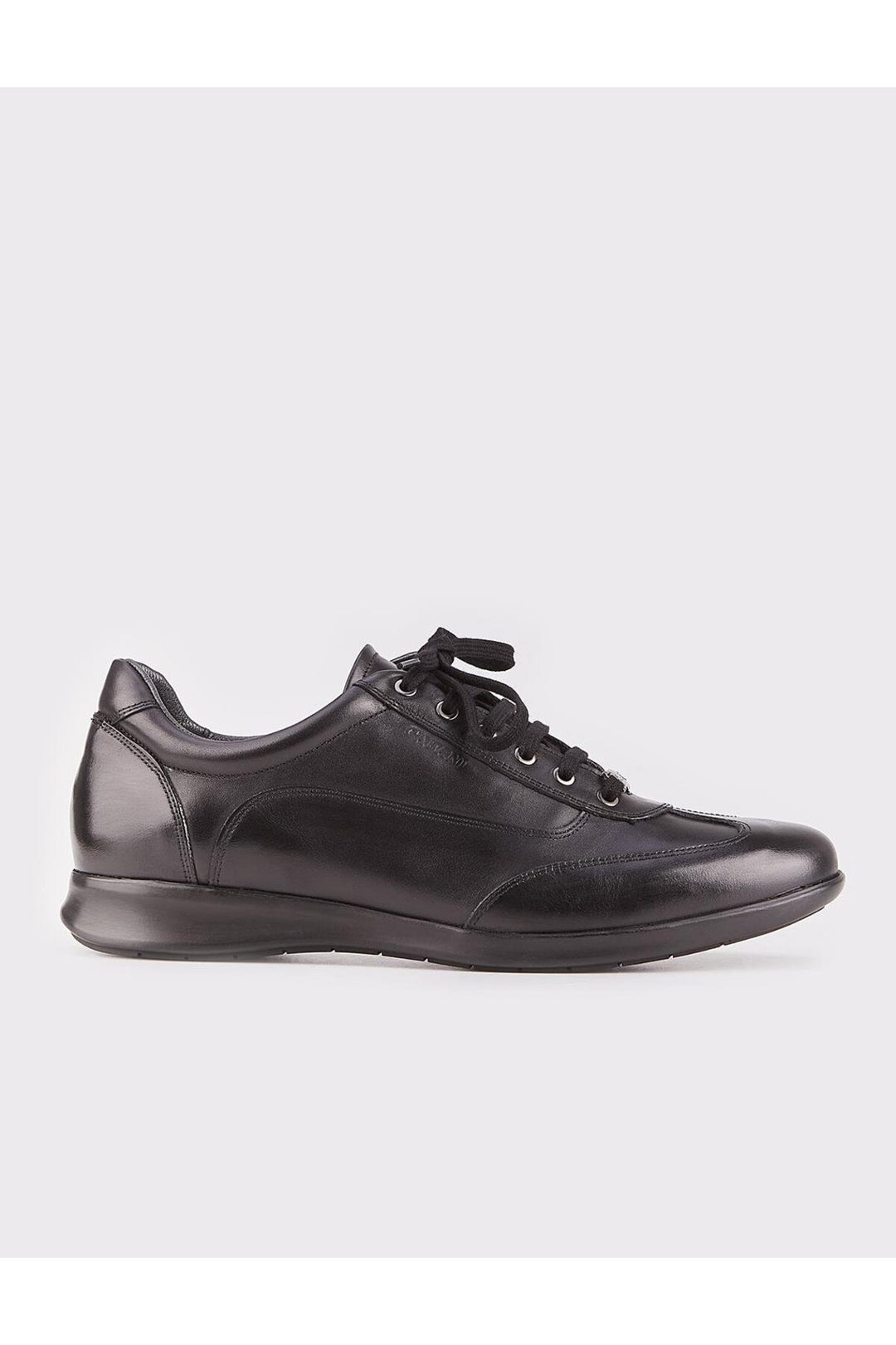 Cabani Shoes Chaussures pour hommes en cuir véritable à lacets noires - Multicolore