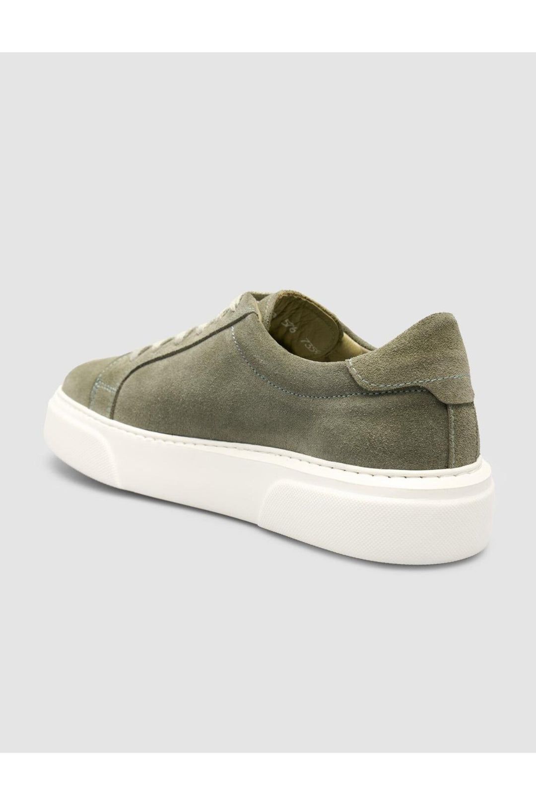 Cabani Shoes MonaMae Baskets Femme en Cuir Véritable 100% Vert - Vert
