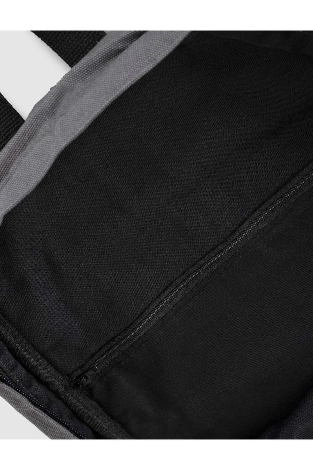 Cabani Shoes Sac à dos unisexe en lin imprimé vintage anthracite - Gris