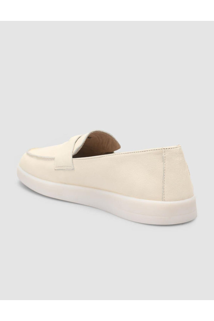 Cabani Shoes %100 Cuir Véritable Mocassins Femme Beige - Beige