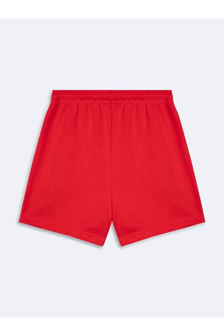 LTB Short en tricot rouge extensible à coupe décontractée. - Multicolore