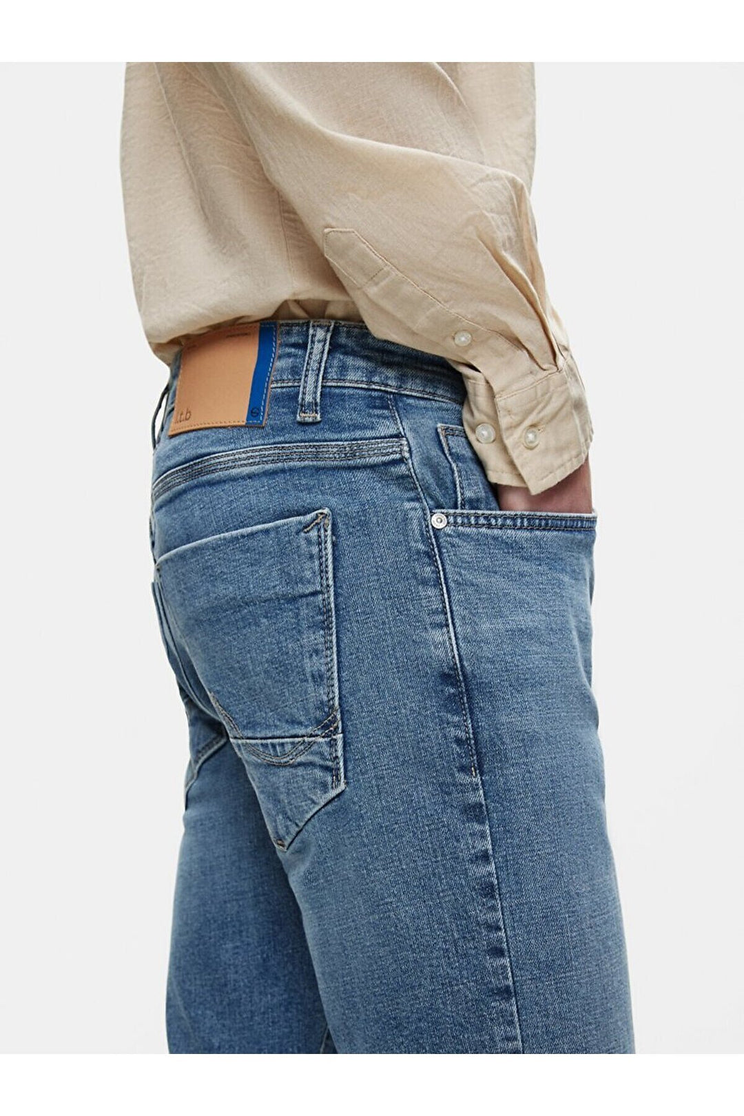 LTB Pantalon en jean à taille basse Joshua Narrow Leg