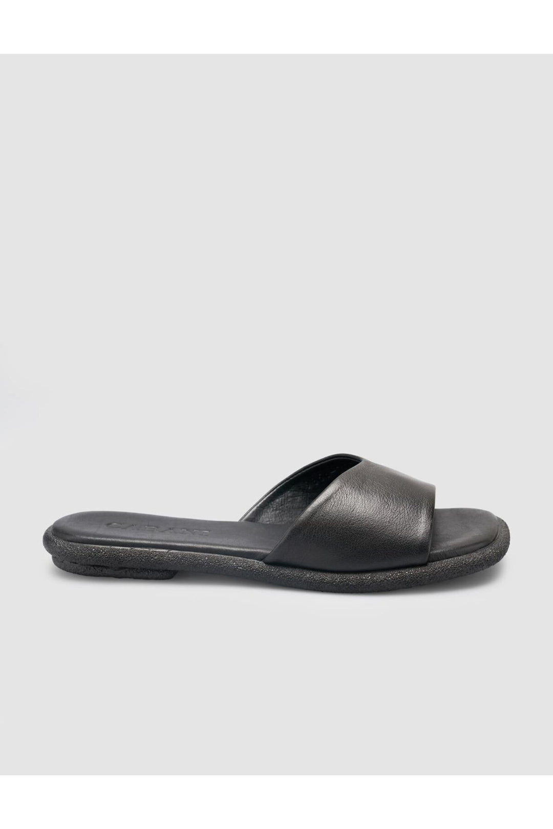 Cabani Shoes %100 Cuir véritable Sandales noires pour femmes - Multicolore