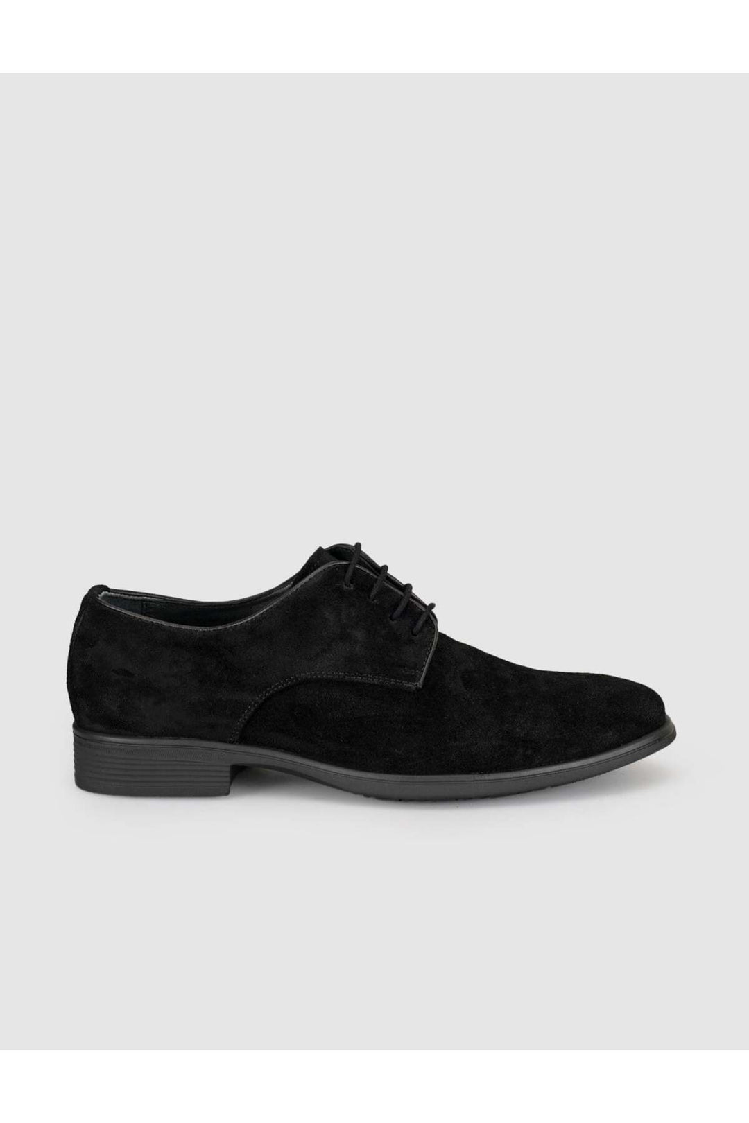 Cabani Shoes Chaussures classiques pour hommes en cuir véritable suédé noir - Multicolore