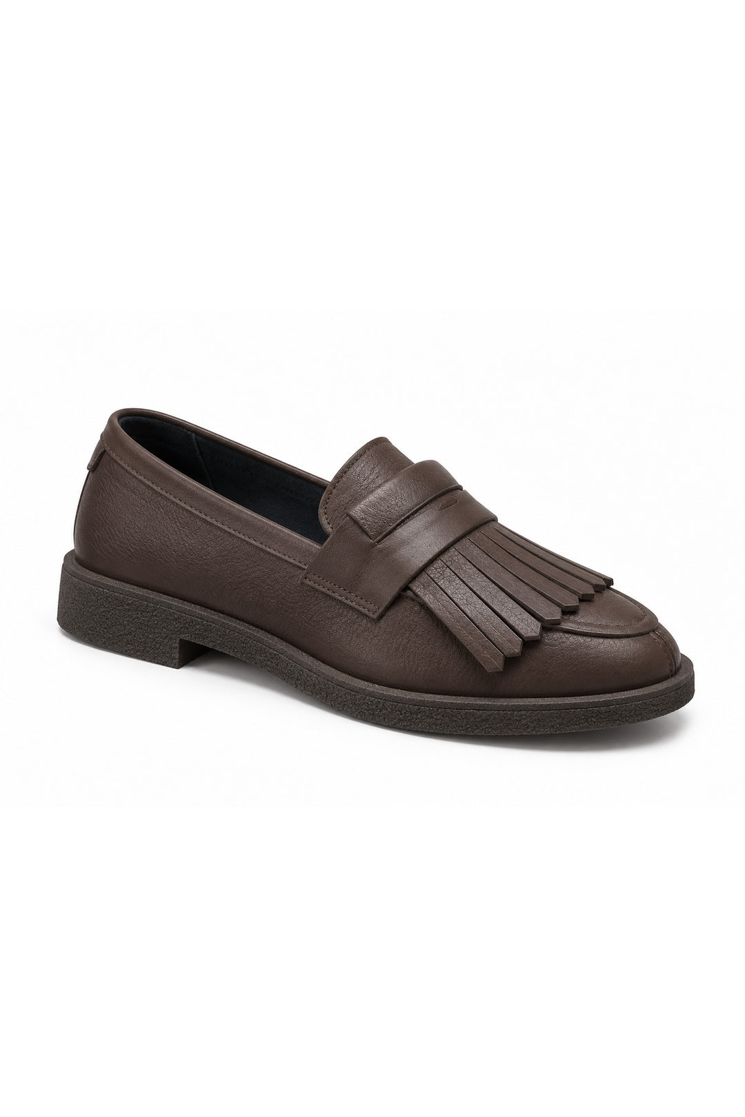 Wavelys GABRI Chaussures pour femmes élégantes en cuir véritable, confortables, flexibles et à semelle douce. - Marron